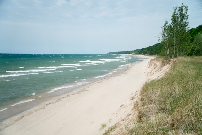 Small but Beautiful Warren Dunes State Park in Michigan