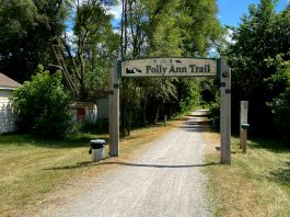 Bike Ride on Polly Ann Trail